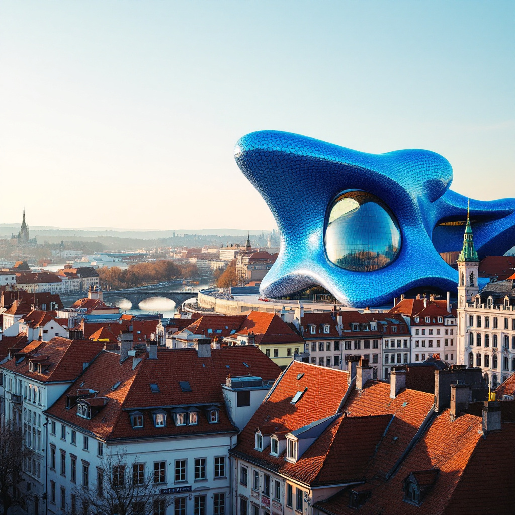 Kunststadt Graz Sehenswürdigkeiten Museen mit dem Kunsthaus Graz und der Altstadt